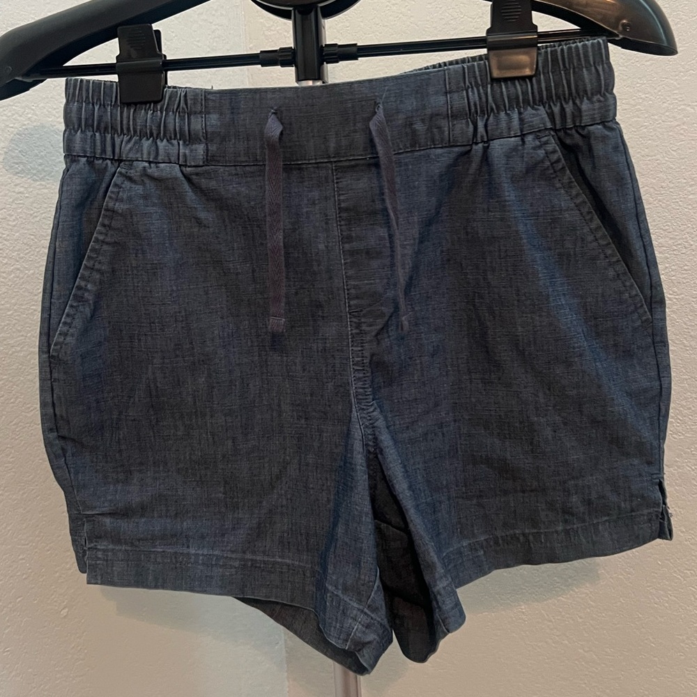 Dark Blue Denim Jean Shorts